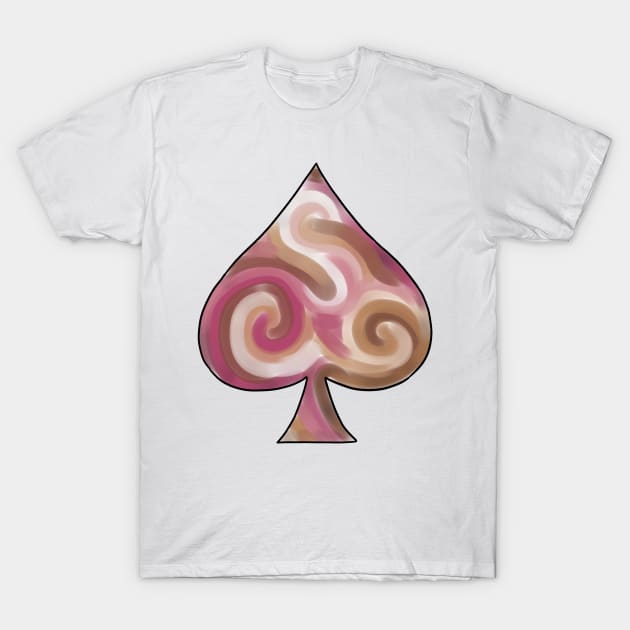 Proud Aces: Bambi Lesbian T-Shirt by Bestiary Artistry